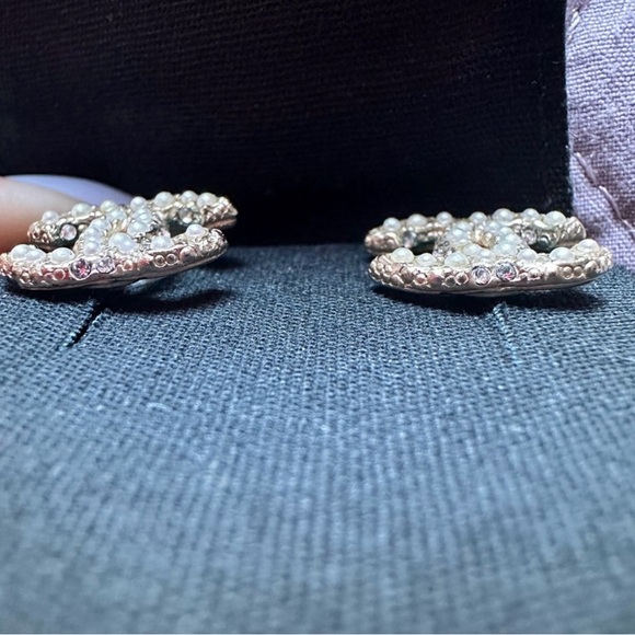 Chanel CC Earrings - Picture 6 of 9